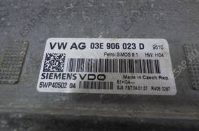 БЛОК УПРАВЛЕНИЯ ДВИГАТЕЛЕМ SKODA FABIA 1.2 03E906023D