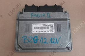 БЛОК УПРАВЛЕНИЯ   ДВИГАТЕЛЕМ skoda fabia 1.2 BZG