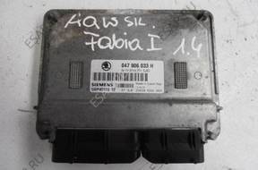 БЛОК УПРАВЛЕНИЯ ДВИГАТЕЛЕМ = SKODA FABIA 1.4 MPI  047906033H