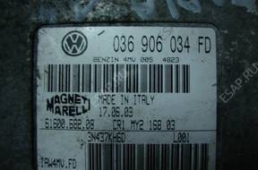 БЛОК УПРАВЛЕНИЯ ДВИГАТЕЛЕМ SKODA FABIA I 1.4 036906034FD