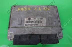 БЛОК УПРАВЛЕНИЯ ДВИГАТЕЛЕМ SKODA FABIA I 2001 03E906033F
