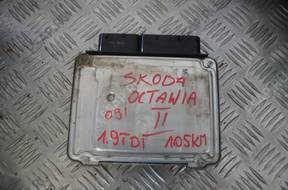 БЛОК УПРАВЛЕНИЯ ДВИГАТЕЛЕМ SKODA OCTAVIA 1,9TDI 03G906021TB