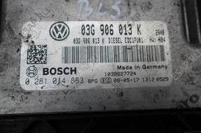 БЛОК УПРАВЛЕНИЯ ДВИГАТЕЛЕМ SKODA SEAT 1.9 TDI 03G906013K
