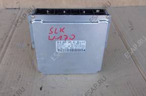 БЛОК УПРАВЛЕНИЯ ДВИГАТЕЛЕМ SLK W170  2.0 i 1999 год A0285454132