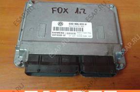 БЛОК УПРАВЛЕНИЯ ДВИГАТЕЛЕМ STERKOWNIK VW FOX 1.2 03D906033H