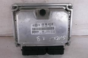 БЛОК УПРАВЛЕНИЯ ДВИГАТЕЛЕМ SUPERB 1.9 038906019KD
