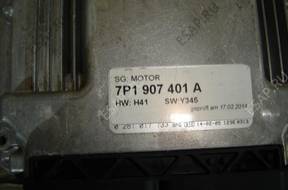 БЛОК УПРАВЛЕНИЯ ДВИГАТЕЛЕМ  touareg 3.0 tdi 7p 7p1907401a