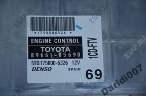 БЛОК УПРАВЛЕНИЯ   ДВИГАТЕЛЕМ TOYOTA 1CD-FTV 2.0 D4D