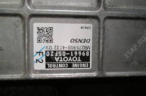 БЛОК УПРАВЛЕНИЯ ДВИГАТЕЛЕМ TOYOTA 2.0D4D 89661-05F20