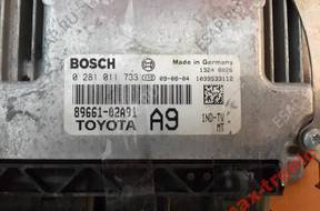 БЛОК УПРАВЛЕНИЯ ДВИГАТЕЛЕМ TOYOTA 89661-02A91 0281011733