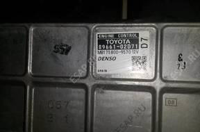 БЛОК УПРАВЛЕНИЯ ДВИГАТЕЛЕМ TOYOTA 89661-02D71