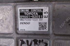 БЛОК УПРАВЛЕНИЯ ДВИГАТЕЛЕМ TOYOTA 89661-02E51