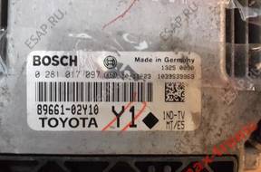 БЛОК УПРАВЛЕНИЯ ДВИГАТЕЛЕМ TOYOTA 89661-02Y10 0281017097