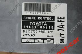 БЛОК УПРАВЛЕНИЯ ДВИГАТЕЛЕМ Toyota Avensis 1,8 7A-FE КОМПЛЕКТ