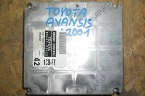 БЛОК УПРАВЛЕНИЯ   ДВИГАТЕЛЕМ TOYOTA AVENSIS 2.0 D4D