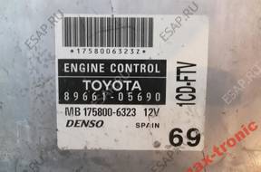 БЛОК УПРАВЛЕНИЯ ДВИГАТЕЛЕМ TOYOTA AVENSIS 89661-05690