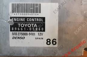 БЛОК УПРАВЛЕНИЯ ДВИГАТЕЛЕМ TOYOTA AVENSIS 89661-05890
