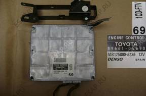 БЛОК УПРАВЛЕНИЯ ДВИГАТЕЛЕМ TOYOTA AVENSIS T25 2.0 D4D