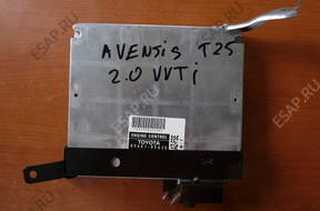 БЛОК УПРАВЛЕНИЯ ДВИГАТЕЛЕМ TOYOTA AVENSIS T25 2.0 VVTI