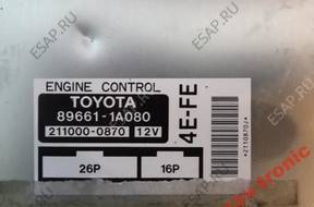 БЛОК УПРАВЛЕНИЯ ДВИГАТЕЛЕМ TOYOTA COROLLA 89661-1A080