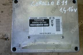 БЛОК УПРАВЛЕНИЯ ДВИГАТЕЛЕМ TOYOTA COROLLA E11 1.4 896611A760