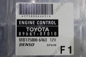 БЛОК УПРАВЛЕНИЯ ДВИГАТЕЛЕМ TOYOTA COROLLA VERSO 04-09 2.0 D