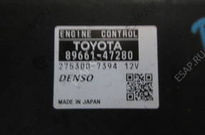 БЛОК УПРАВЛЕНИЯ ДВИГАТЕЛЕМ TOYOTA PRIUS 89661-47210