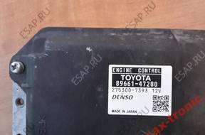БЛОК УПРАВЛЕНИЯ ДВИГАТЕЛЕМ TOYOTA PRIUS   89661-47280