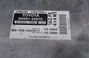 БЛОК УПРАВЛЕНИЯ ДВИГАТЕЛЕМ TOYOTA RAV4 00-05 год, 2.0 VVT-I -