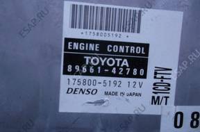 БЛОК УПРАВЛЕНИЯ ДВИГАТЕЛЕМ TOYOTA RAV4 2.0 D4D --