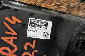БЛОК УПРАВЛЕНИЯ ДВИГАТЕЛЕМ - Toyota Rav4 2.2d 89661-42C00