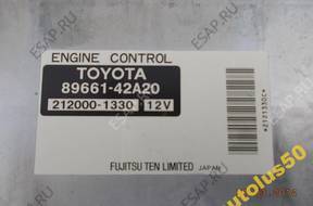 БЛОК УПРАВЛЕНИЯ   ДВИГАТЕЛЕМ Toyota Rav4 89661-42A20