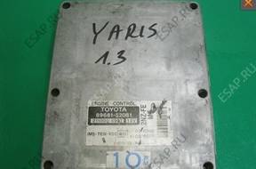 БЛОК УПРАВЛЕНИЯ ДВИГАТЕЛЕМ TOYOTA YARIS 1.3 89661-52081