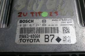 БЛОК УПРАВЛЕНИЯ ДВИГАТЕЛЕМ TOYOTA YARIS II 0281017247