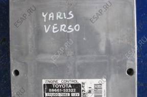 БЛОК УПРАВЛЕНИЯ ДВИГАТЕЛЕМ TOYOTA YARIS VERSO 89661-52322