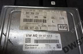 БЛОК УПРАВЛЕНИЯ ДВИГАТЕЛЕМ TSI Vw Audi 06K907425B 8X0906259