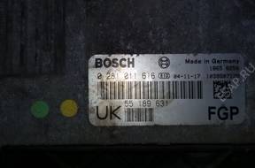 БЛОК УПРАВЛЕНИЯ ДВИГАТЕЛЕМ VECTRA C 1.9 CDTI 150 KM WYLOGOW