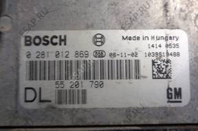БЛОК УПРАВЛЕНИЯ ДВИГАТЕЛЕМ VECTRA C LIFT 1.9 CDTI 0281012869