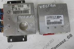 БЛОК УПРАВЛЕНИЯ   ДВИГАТЕЛЕМ VECTRA NUBIRA 1.6 16V