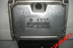 БЛОК УПРАВЛЕНИЯ   ДВИГАТЕЛЕМ VOLKSWAGEN 038906019HR