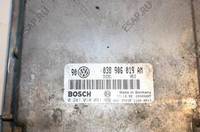 БЛОК УПРАВЛЕНИЯ ДВИГАТЕЛЕМ VOLKSWAGEN 1.9 TDI 038906019AM