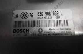 БЛОК УПРАВЛЕНИЯ  ДВИГАТЕЛЕМ  VOLKSWAGEN BORA 1.4