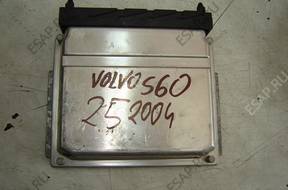 БЛОК УПРАВЛЕНИЯ ДВИГАТЕЛЕМ Volvo S60 V70 2.5 TD 2004 год