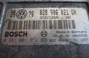 БЛОК УПРАВЛЕНИЯ ДВИГАТЕЛЕМ VW 028906021GH  FV