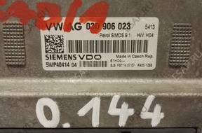 БЛОК УПРАВЛЕНИЯ ДВИГАТЕЛЕМ VW 03D906023 BBM 1.2