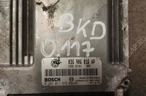 БЛОК УПРАВЛЕНИЯ ДВИГАТЕЛЕМ VW 03G906016AP 2.0 TDI BKD BKP