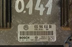 БЛОК УПРАВЛЕНИЯ ДВИГАТЕЛЕМ VW 03G906016BQ