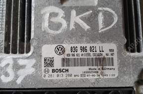 БЛОК УПРАВЛЕНИЯ ДВИГАТЕЛЕМ VW 03G906021LL 2.0 BKD