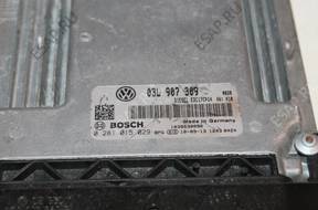 БЛОК УПРАВЛЕНИЯ   ДВИГАТЕЛЕМ VW 03L907309 PASSAT B7
