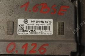 БЛОК УПРАВЛЕНИЯ ДВИГАТЕЛЕМ VW 06A906033HE 1.6 BSE BGU